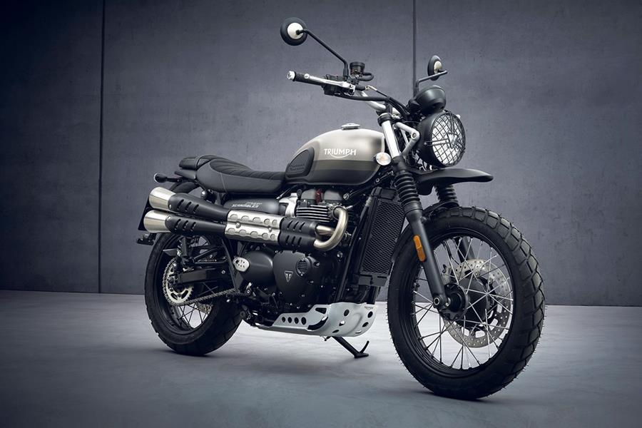 2021 Triumph Street Scrambler Sandstorm is a Euro5 Brit bike