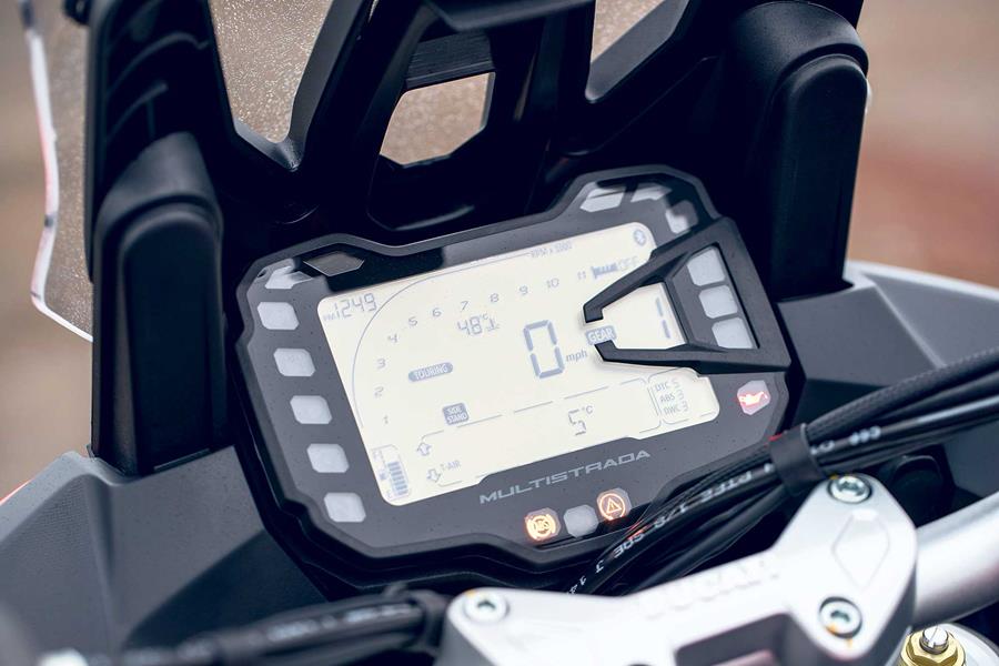 Ducati Multistrada 1260 dash