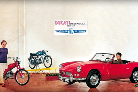 Picture story: When Ducati built Triumphs