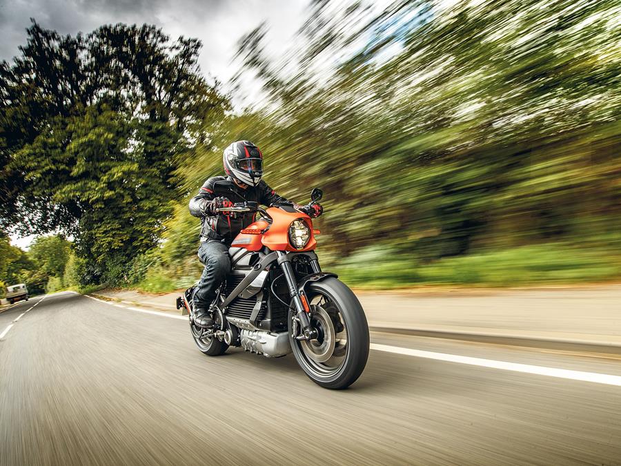 Harley-Davidson LiveWire on UK roads