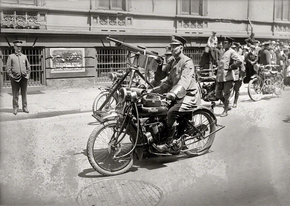 Picture story Militarisation of police? It started with bike cops