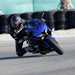 Track action on the Yamaha YZF-R125