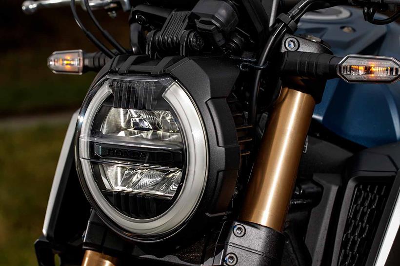 The 2021 Honda CB650R gets new Showa forks