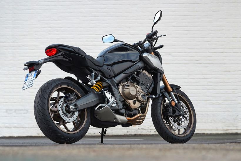 Honda CB650R right side