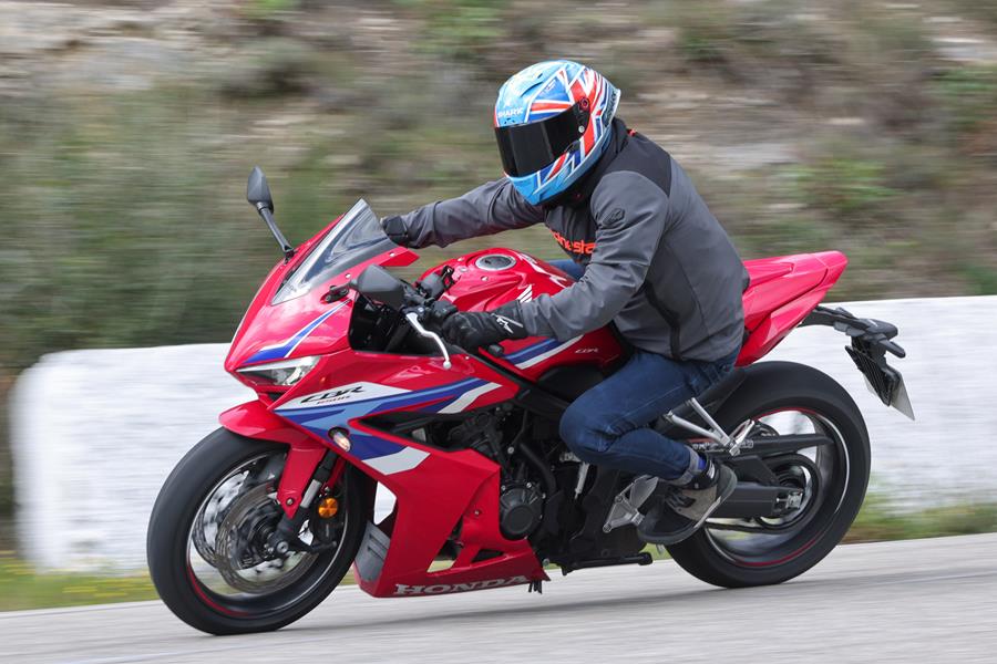 2024 Honda CBR650R tested for MCN by Carl Stevens