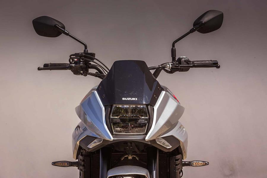 The Suzuki Katana front end