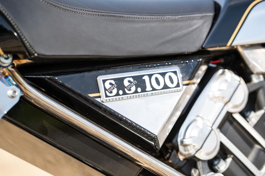 Brough Superior SS100 side panel