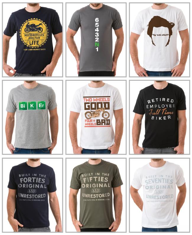 Win a year’s supply of t-shirts