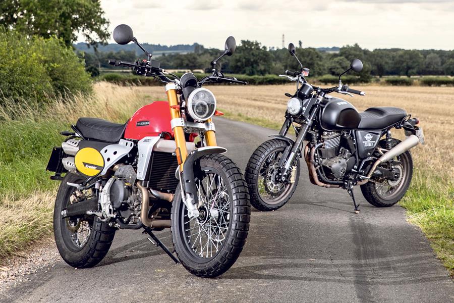 Fantic Caballero 500 Scrambler vs SWM Ace of Spades