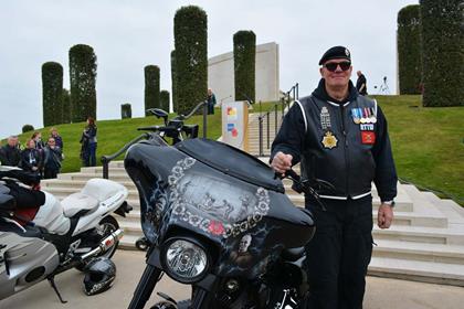 Ride to the Wall founder Martin Dickinson is amazed by how big the event has become