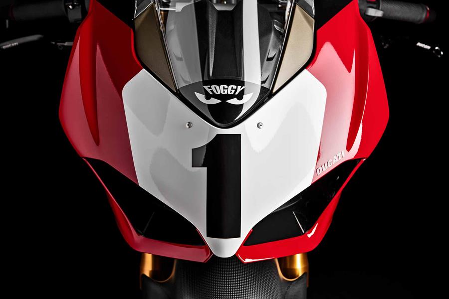 Ducati Panigale V4 25° Anniversario 916 front end