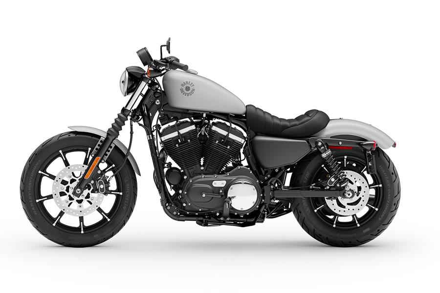 A side view of the Harley-Davidson Iron 883