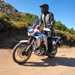 The Honda Africa Twin Adventure Sports being ridden off-road