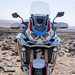 A frontal view of the Honda Africa Twin Adventure Sports
