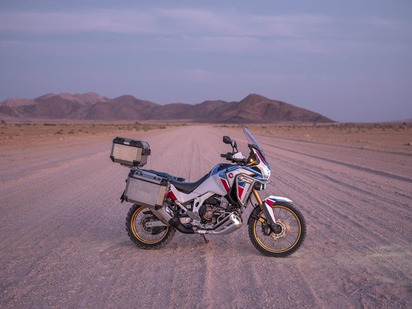 2020 Africa Twin Adventure Sports, still in the plains