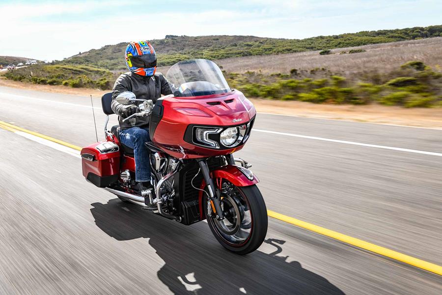 The Indian Challenger is perfect for big road miles