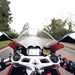 An onboard view of the Ducati Panigale V2
