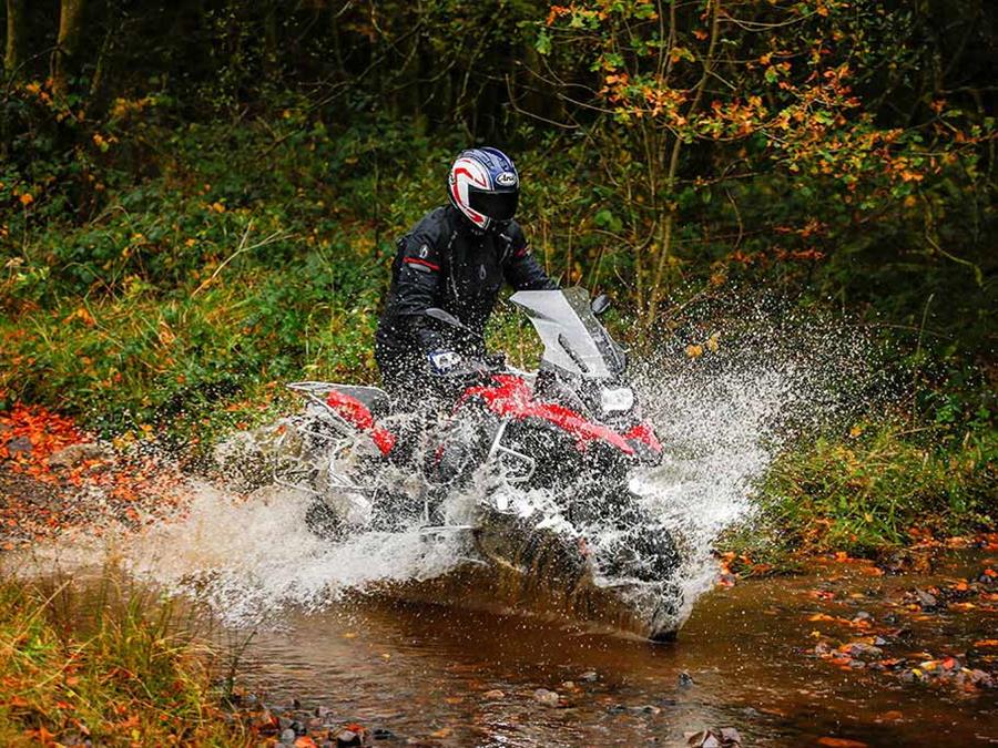 Making a splash on the BMW R1200GS Adventure