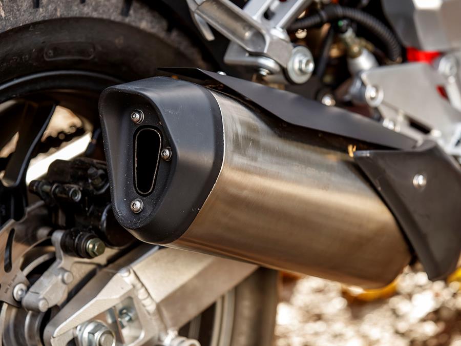 Lexmoto LXR SE 125 exhaust