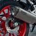 Akrapovic exhaust can for the Yamaha MT-125