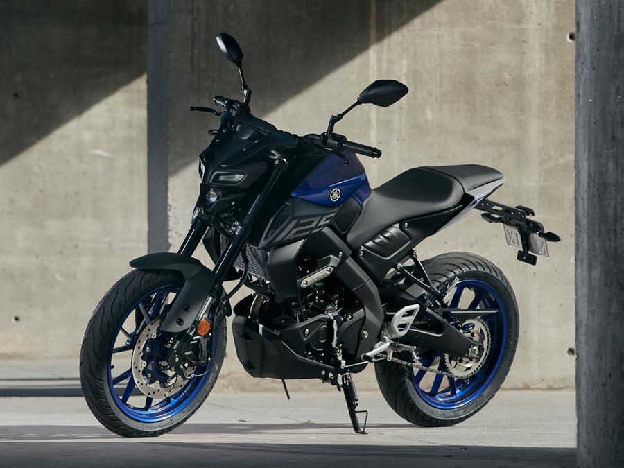 A static view of the Yamaha MT 125