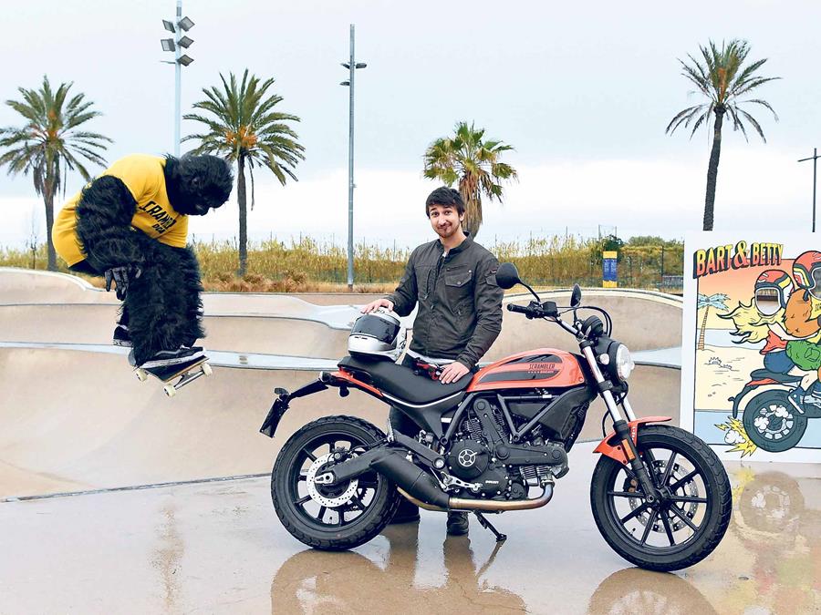 Our man at the Ducati Scrambler Sixty2 launch