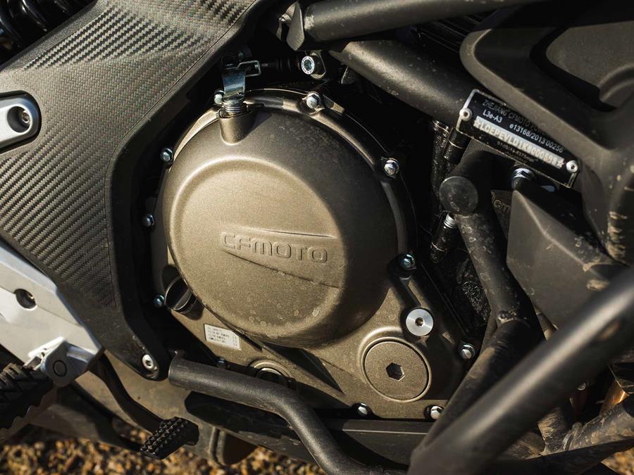 CFMoto 650MT parallel-twin engine