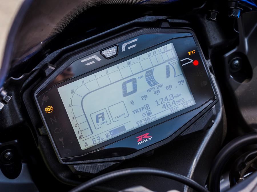 Suzuki GSX-R1000 dash