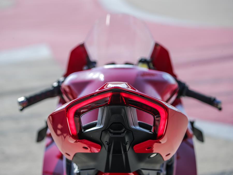 2020 Ducati Panigale V4S tail from dead rear