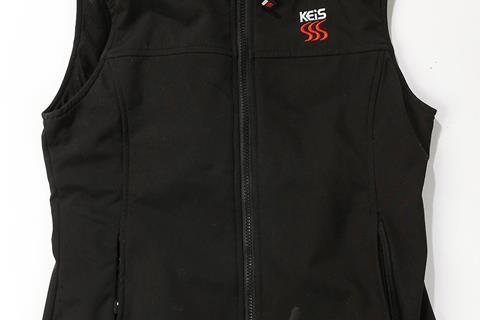 Product Review: Keis X30 womens heated vest (£115) and battery (£59.99)