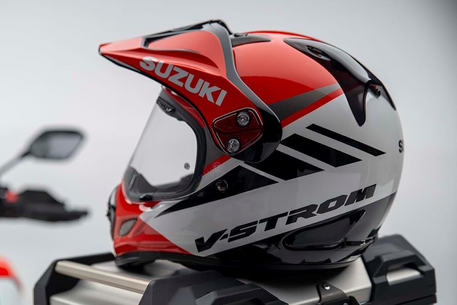 Suzuki V-Strom XT helmet by Arai