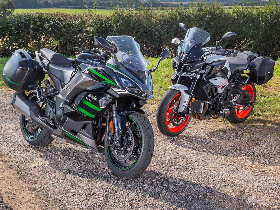 Kawasaki Ninja-1000SX vs Yamaha MT-10 Touring