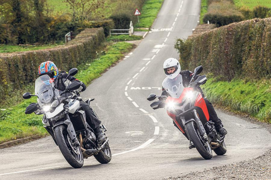 Triumph Tiger 900 GT Pro vs Ducati Multistrada 950 S