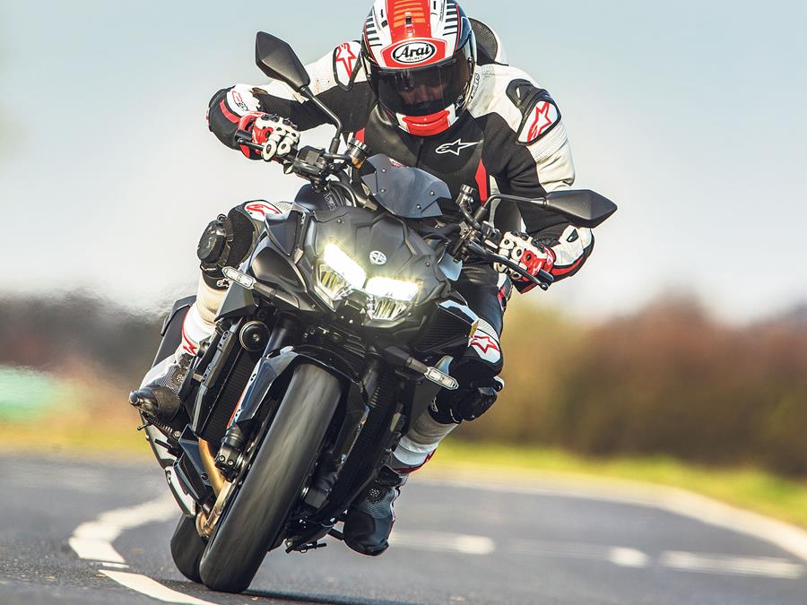 John McAvoy rides the Kawasaki Z H2