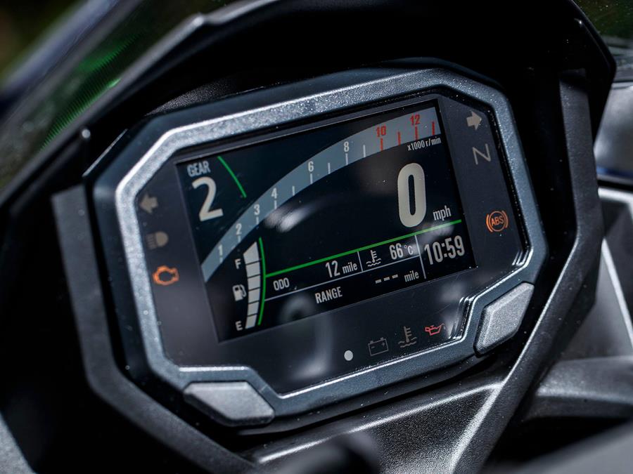 Kawasaki Ninja 650 dash