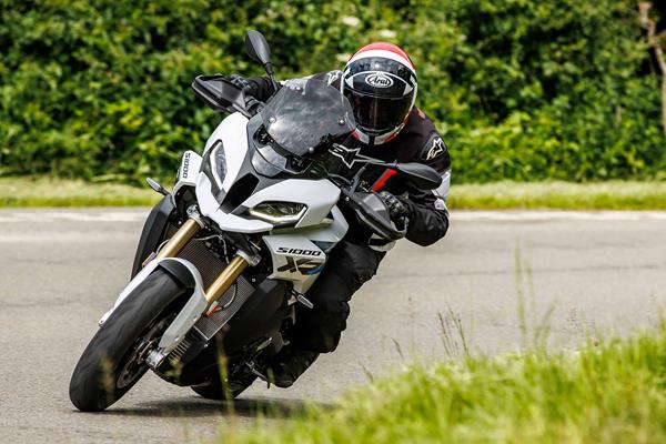 2024 BMW S1000XR ridden on UK roads