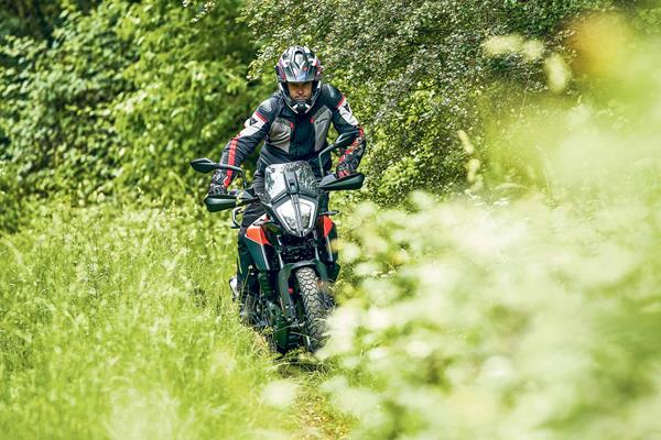 Riding the KTM 390 Adventure on English trails