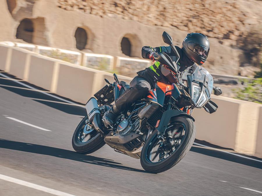 Riding the KTM 390 Adventure at its launch