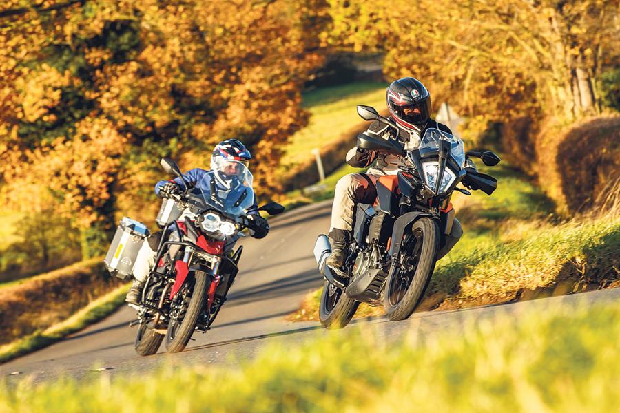 KTM 390 Adventure vs Sinnis Terrain 380