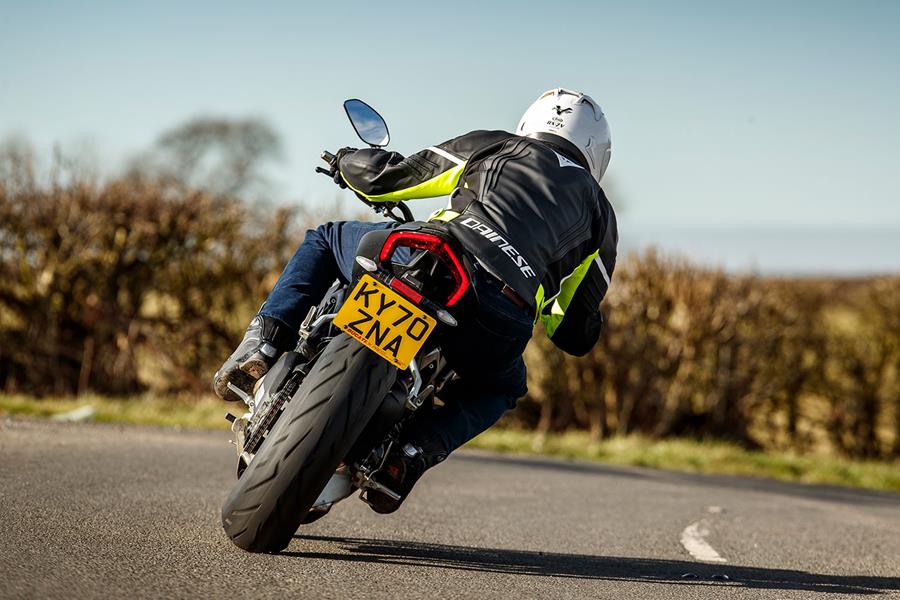 2021 Ducati Streetfighter V4 S rear