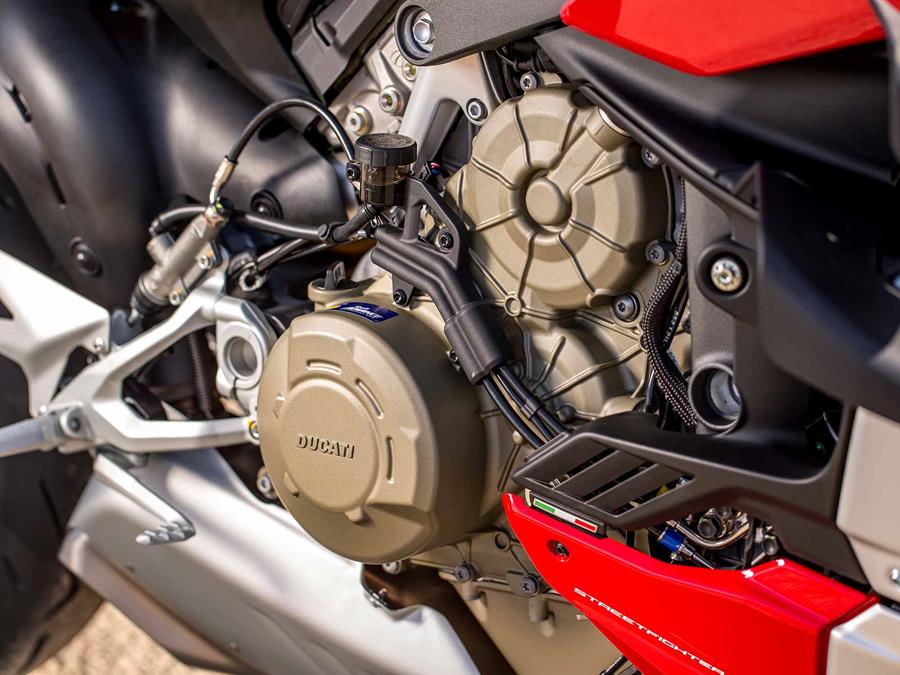 Ducati Streetfighter V4 S engine