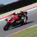 Fast left on the Ducati Superleggera V4