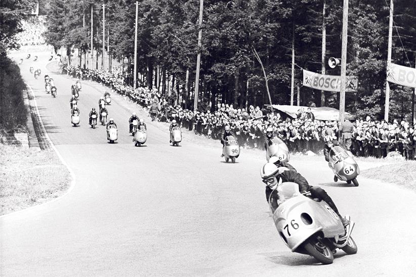 Motorcycle racing in the 1960s