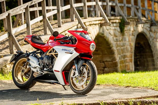 A static view of the MV Agusta Superveloce 800