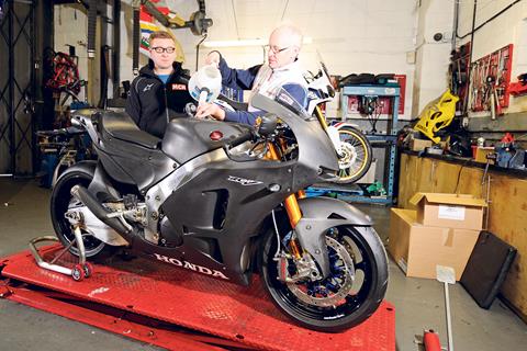 Unwrapping perfection – Honda's RC213V-S arrives