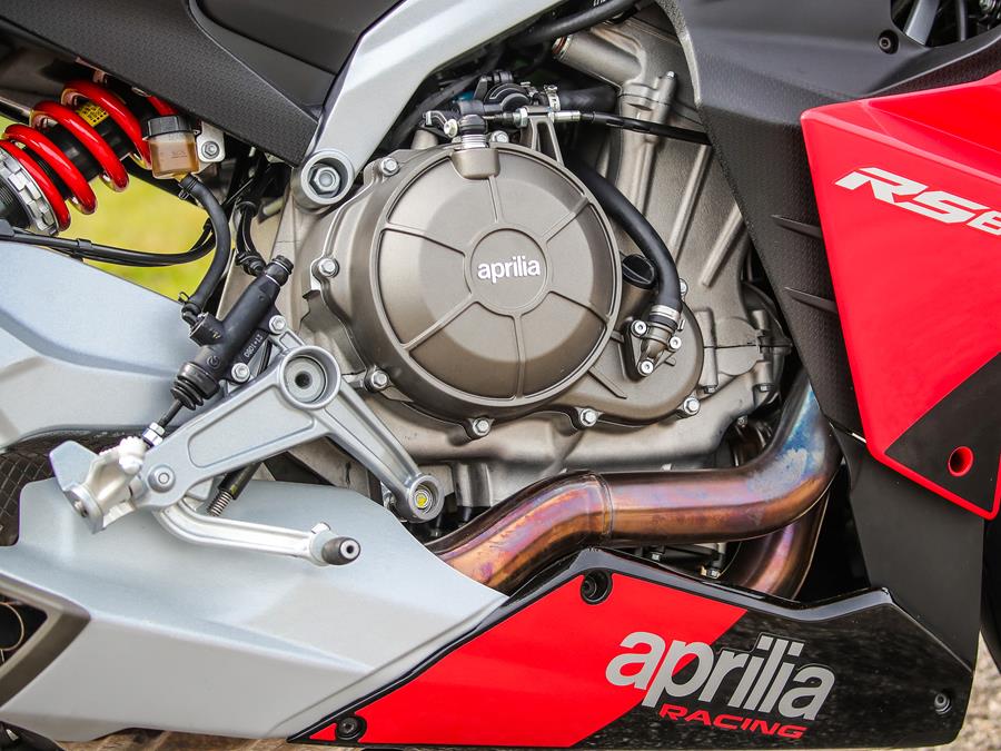 Aprilia RS660 engine