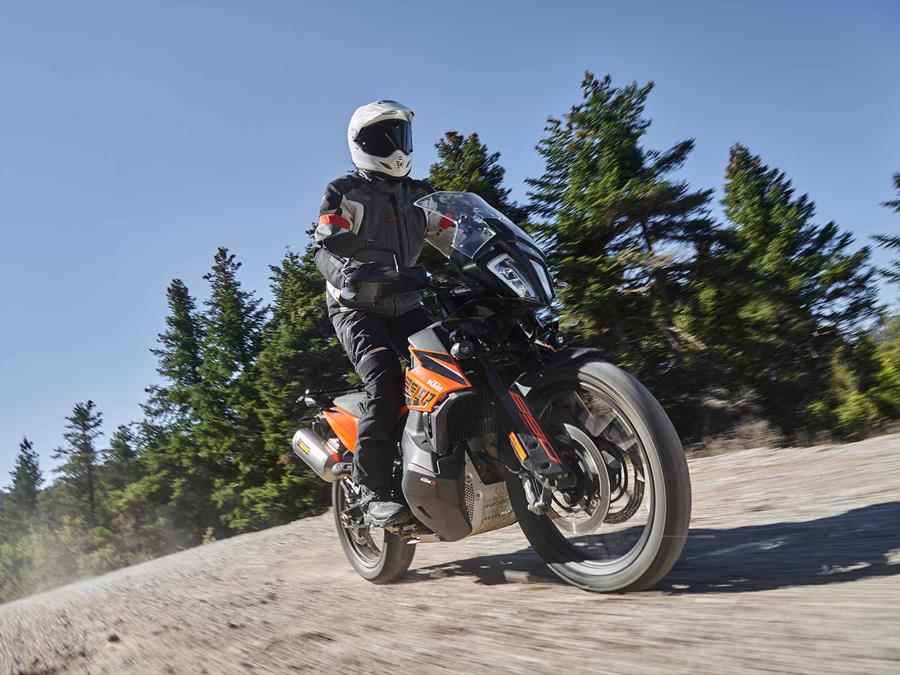 Riding the KTM 890 Adventure