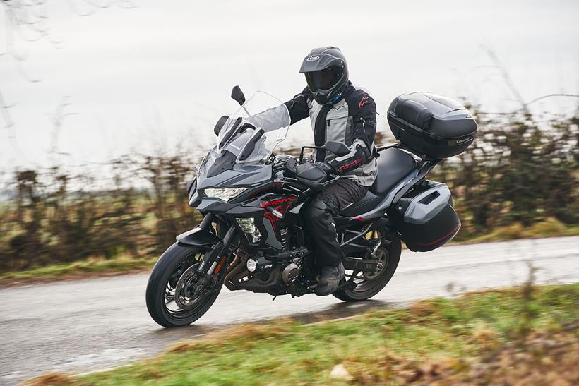 2021 Kawasaki Versys 1000 S left side