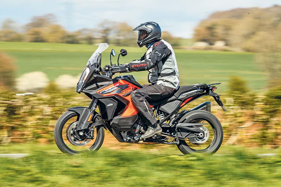 KTM 1290 Super Adventure S on UK roads