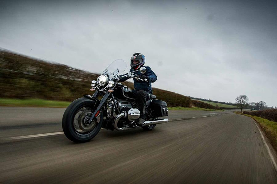 The BMW R18 Classic on UK roads